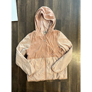 The North Face Mountain Sweatshirt 3.0 Full Zip Hoodie Pink Medium Womans